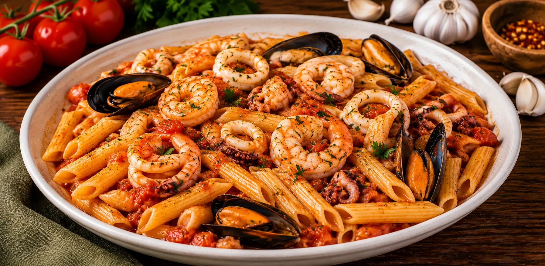 Pasta Meeresfrüchte