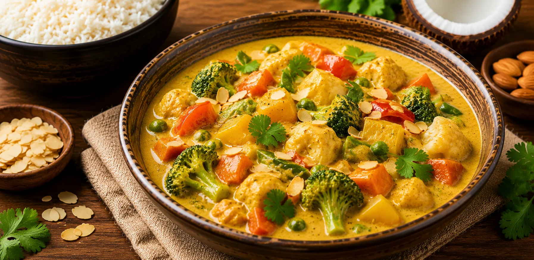 Vegetarisches Korma